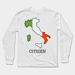 Italian Citizen Long Sleeve T-Shirt